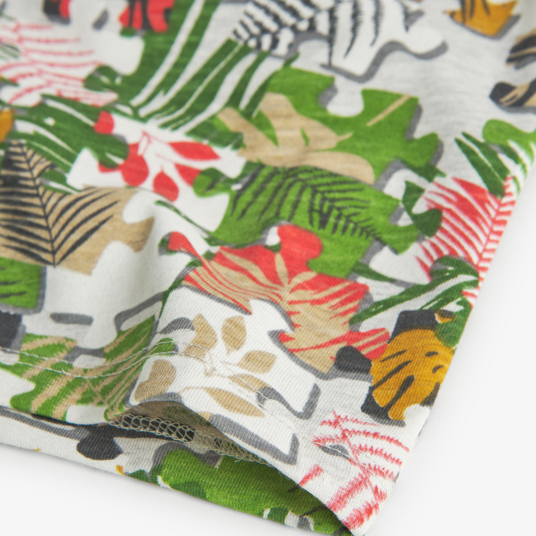 Camiseta niño estampada, mangas cortas, verde, 328036-9414