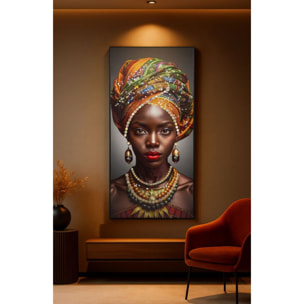 STAMPA DECORATA SU TELA LACCATA C/CORNICE MAYA CM 60X4
X120