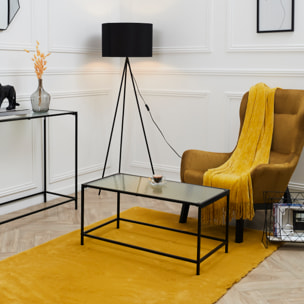 Table Basse Rosa Verre Texture