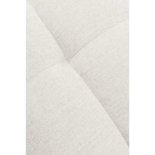 Repose-pieds Salamanca rectangle crème Kare Design