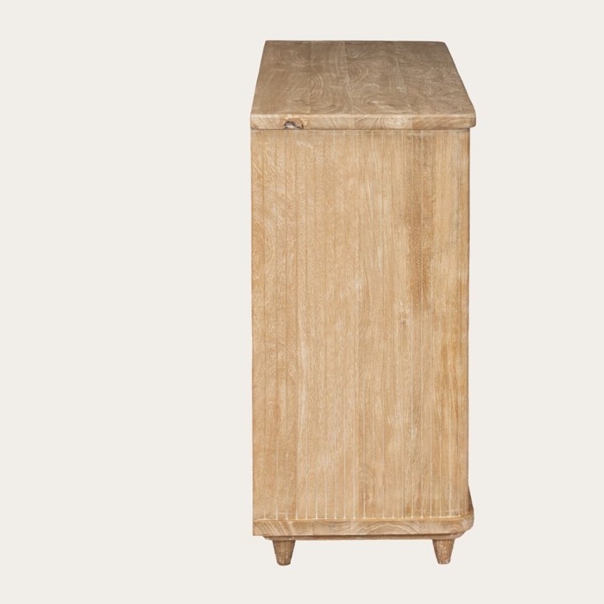 Buffet Alen -bois massif de mangue-couleur arabica 105 x 80 x 38 cm