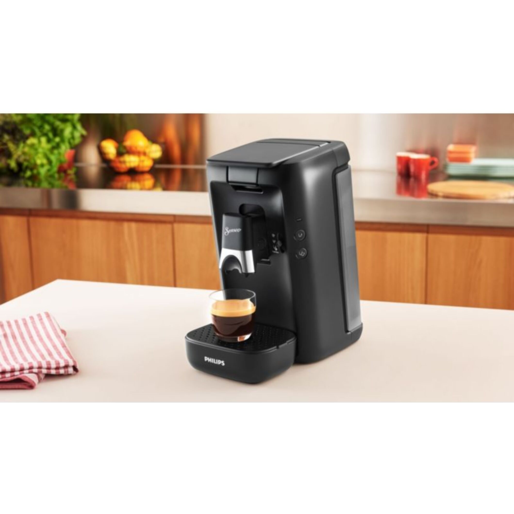 Cafetière à dosettes PHILIPS maestro CSA260/61 noir