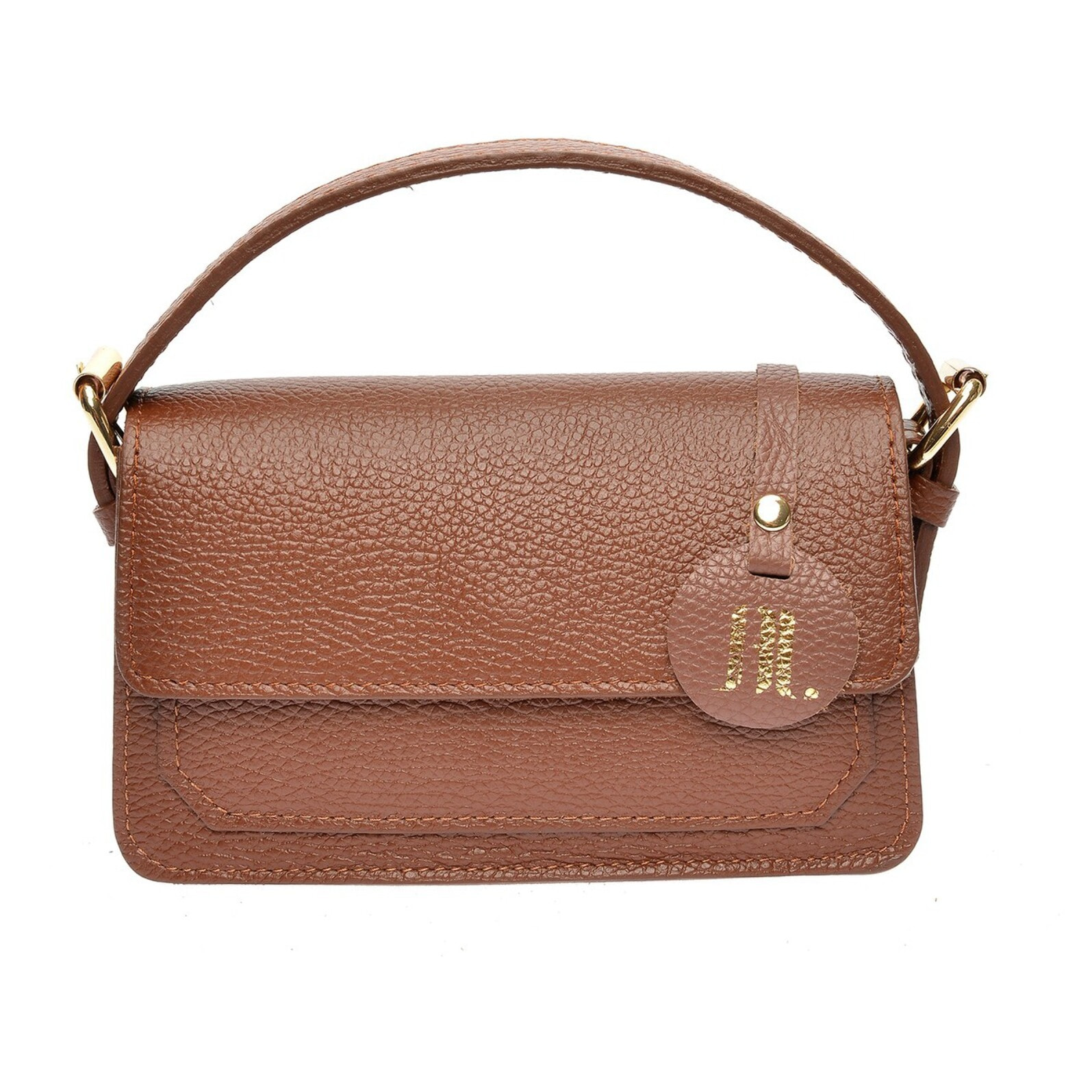 Borsa a spalla Anna Luchini Marrone