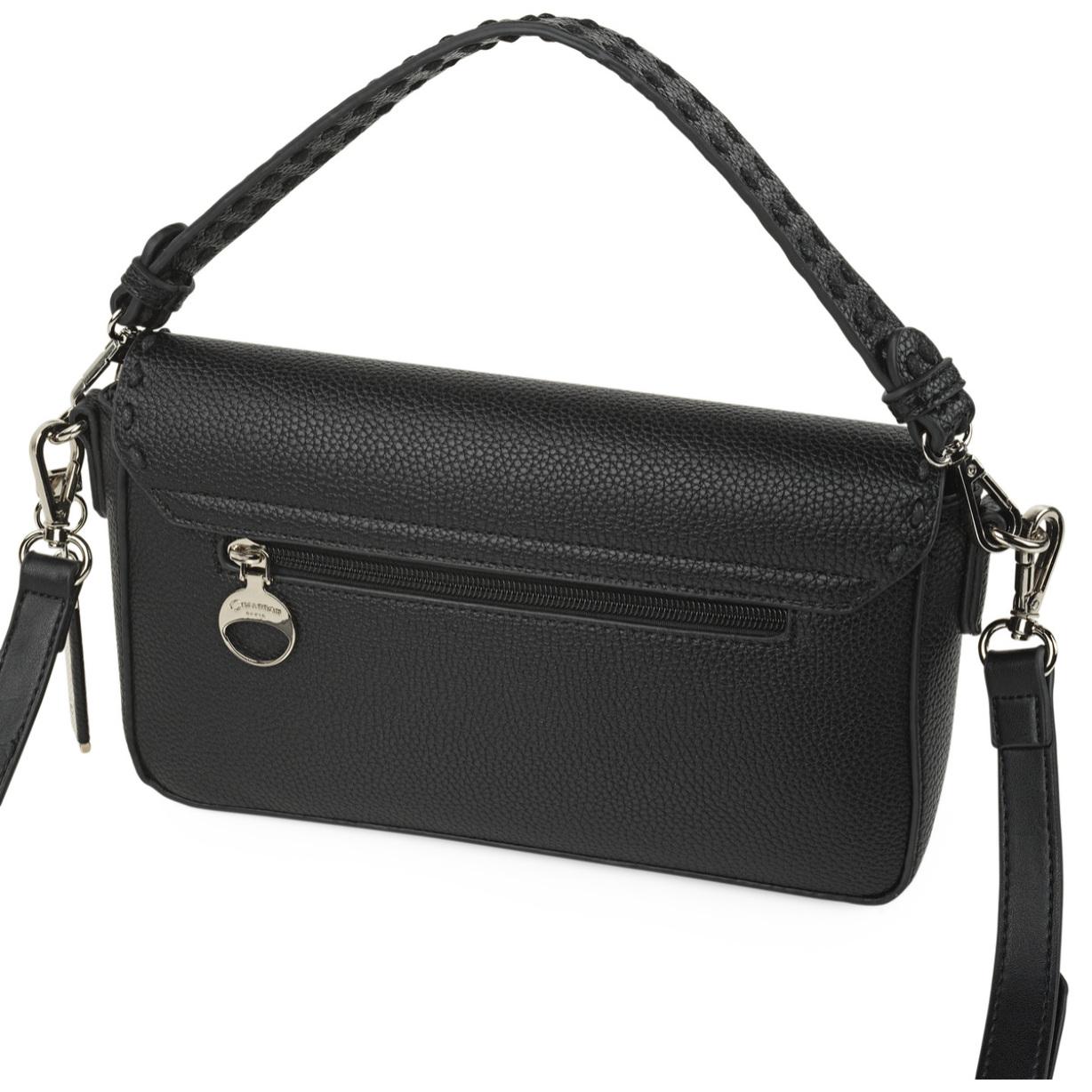 Bolso Bandolera Mujer Sint/Pu Cimarron Lorain Negro