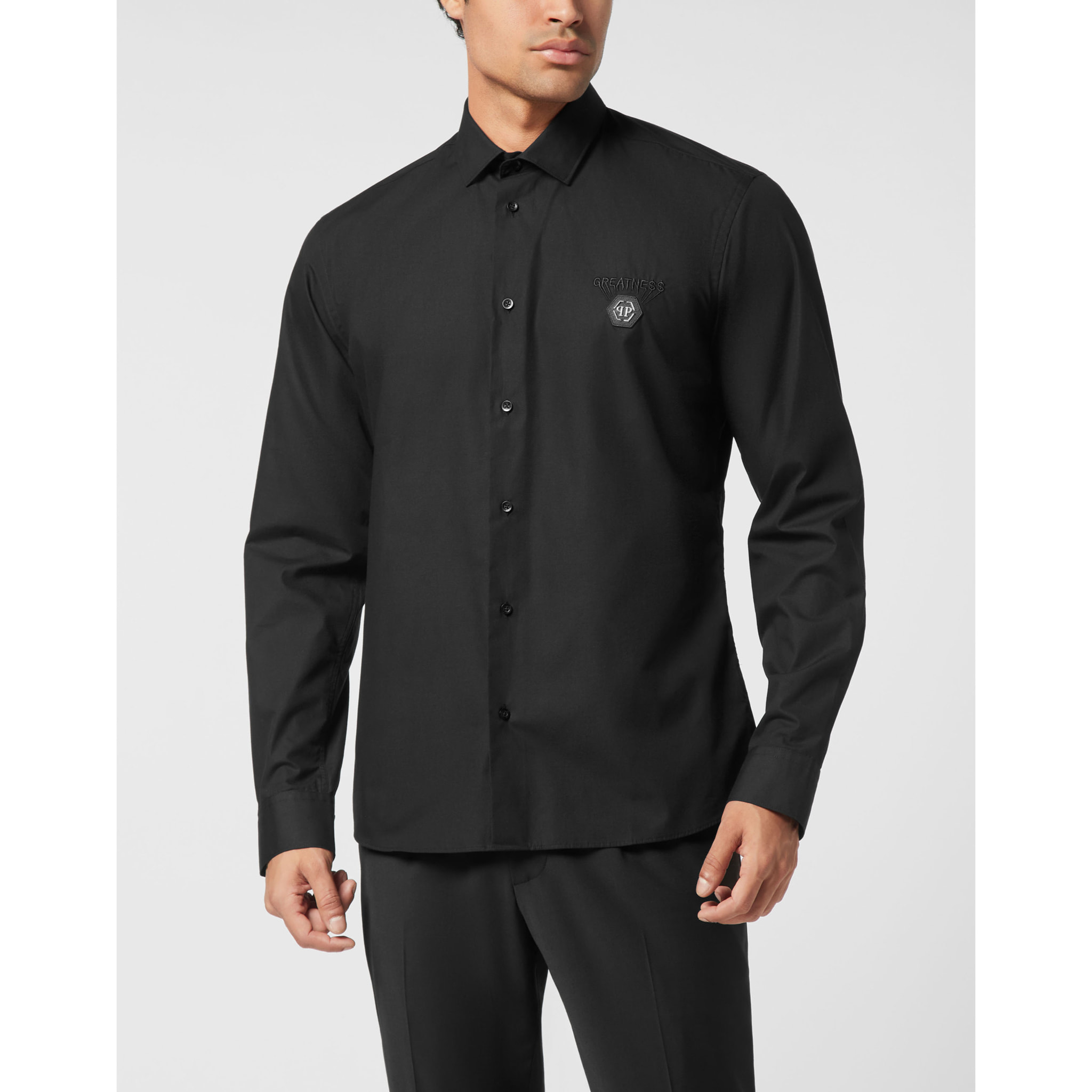 PHILIPP PLEIN Camisa Sugar Daddy Cut de manga larga SUGAR DADDY