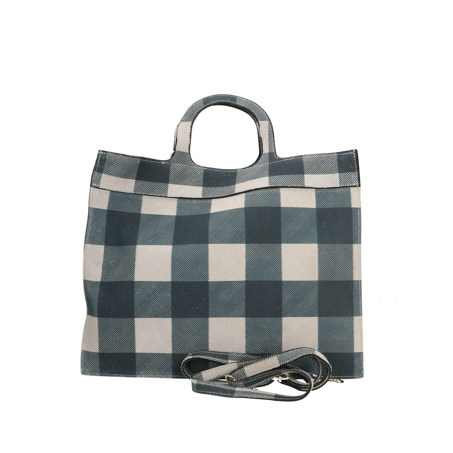 Borsa a mano da donna - Modello Edera - Vera pelle - 19.0 x 28.0 x 8.0 cm