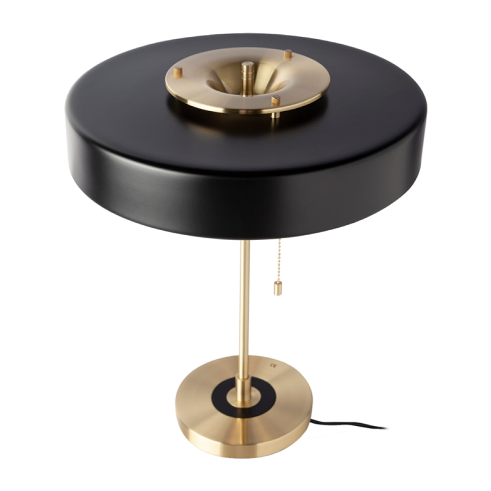 Lámpara de sobremesa Angel Cerda aluminio 35x35x42cm