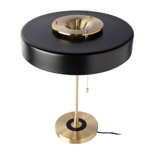 Lámpara de sobremesa Angel Cerda aluminio 35x35x42cm