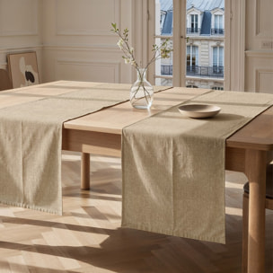 Chemin de table INDRA BEIGE