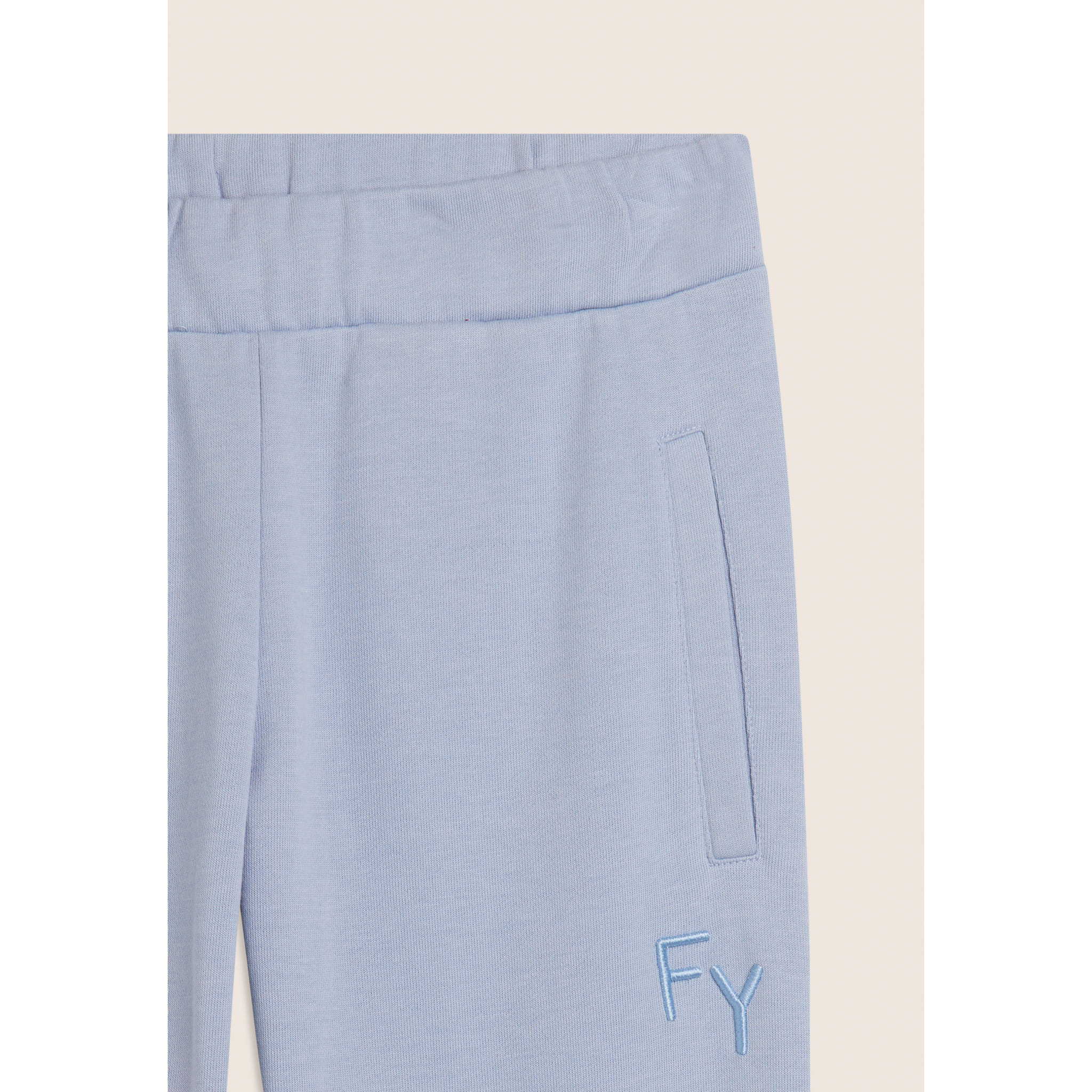 Pantaloni Sportivi Slim Fit con Coulisse e Dettagli Ricamati