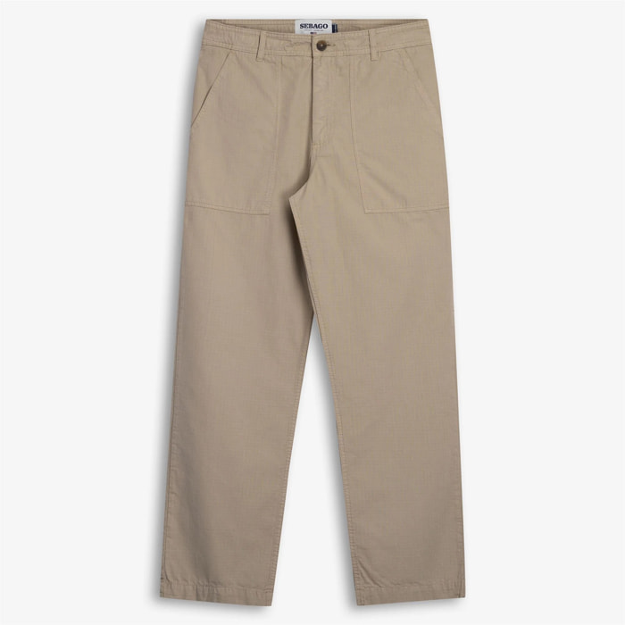 Sebago - Pantaloni Uomo Beige - Milton