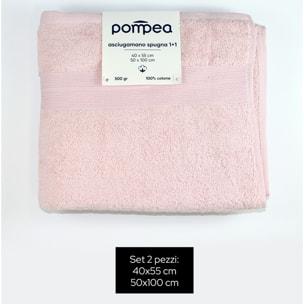 Set Spugna Viso + Ospite