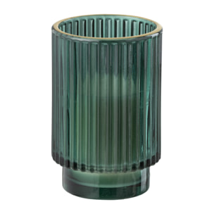 J-Line bougie parfumée Cedar Breeze - cire - vert - large - 30H