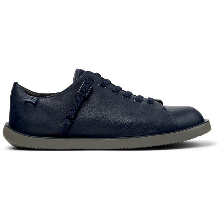 Scarpe stringate - CAMPER Wagon - Blu - Pelle liscia