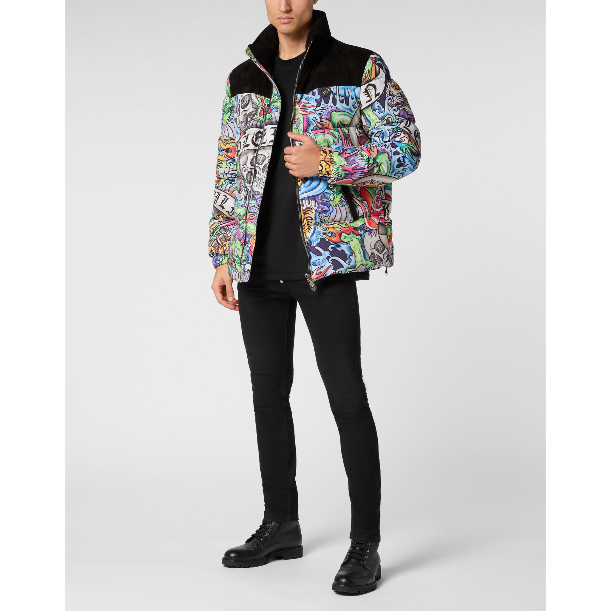PHILIPP PLEIN Down Jacket TATTOO