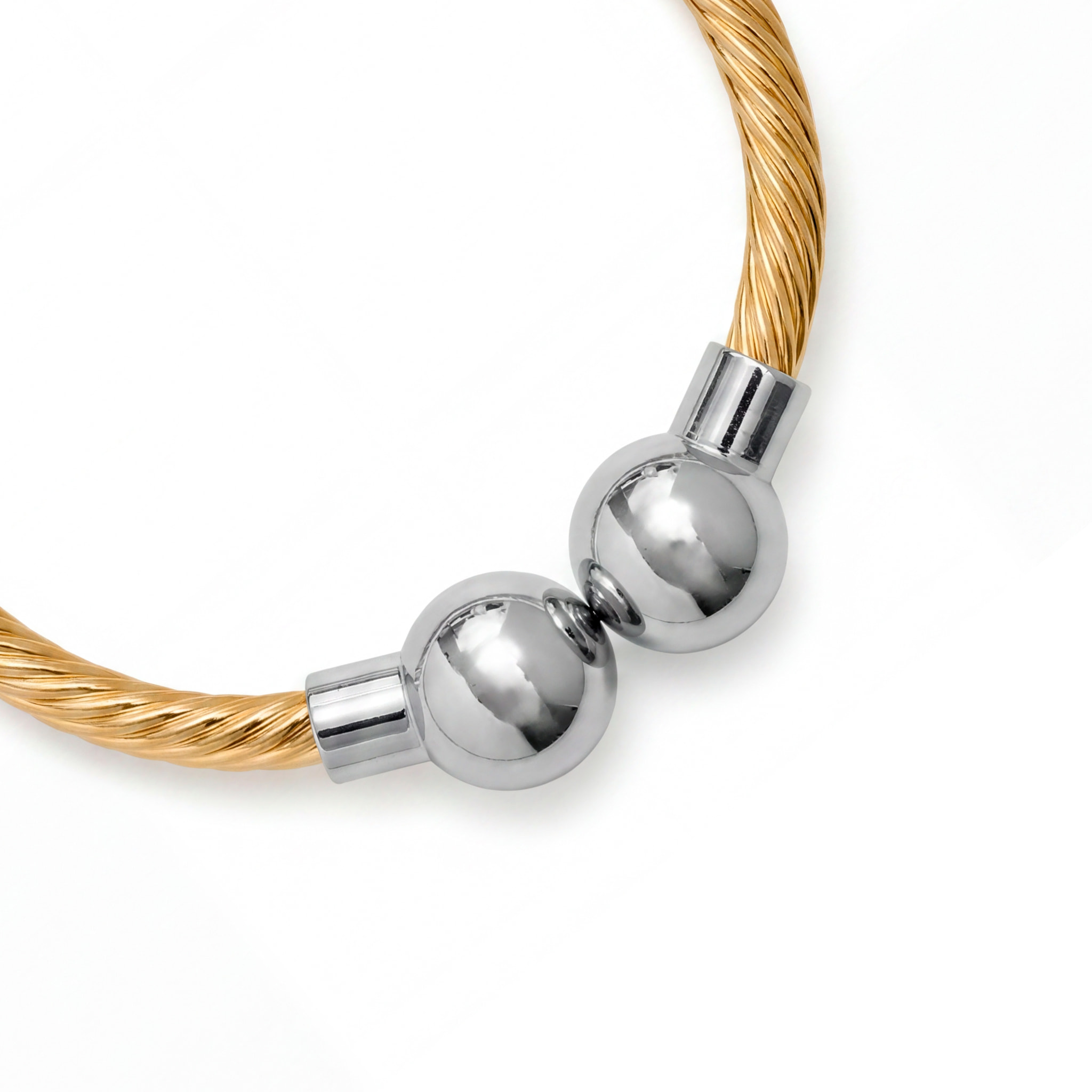 Pulsera Likoas acabado oro amarillo 18k
