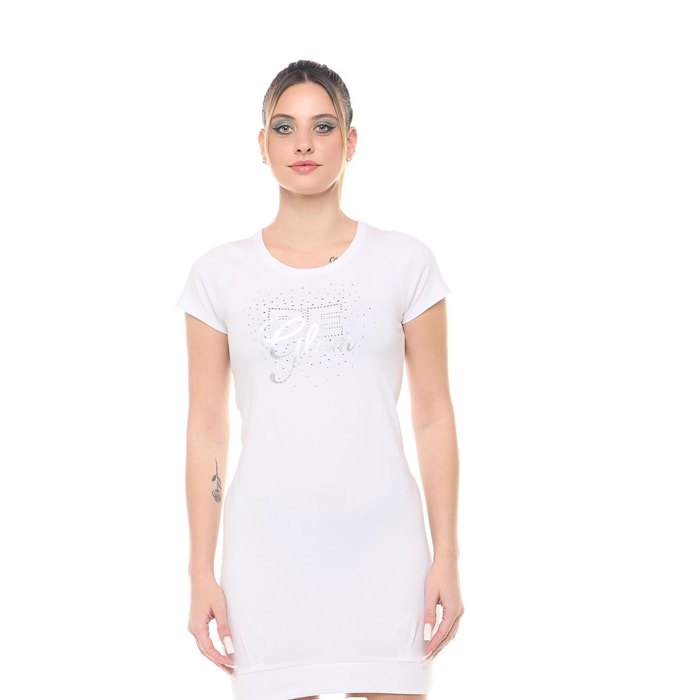 Leone Be Glam vestido largo tipo camiseta