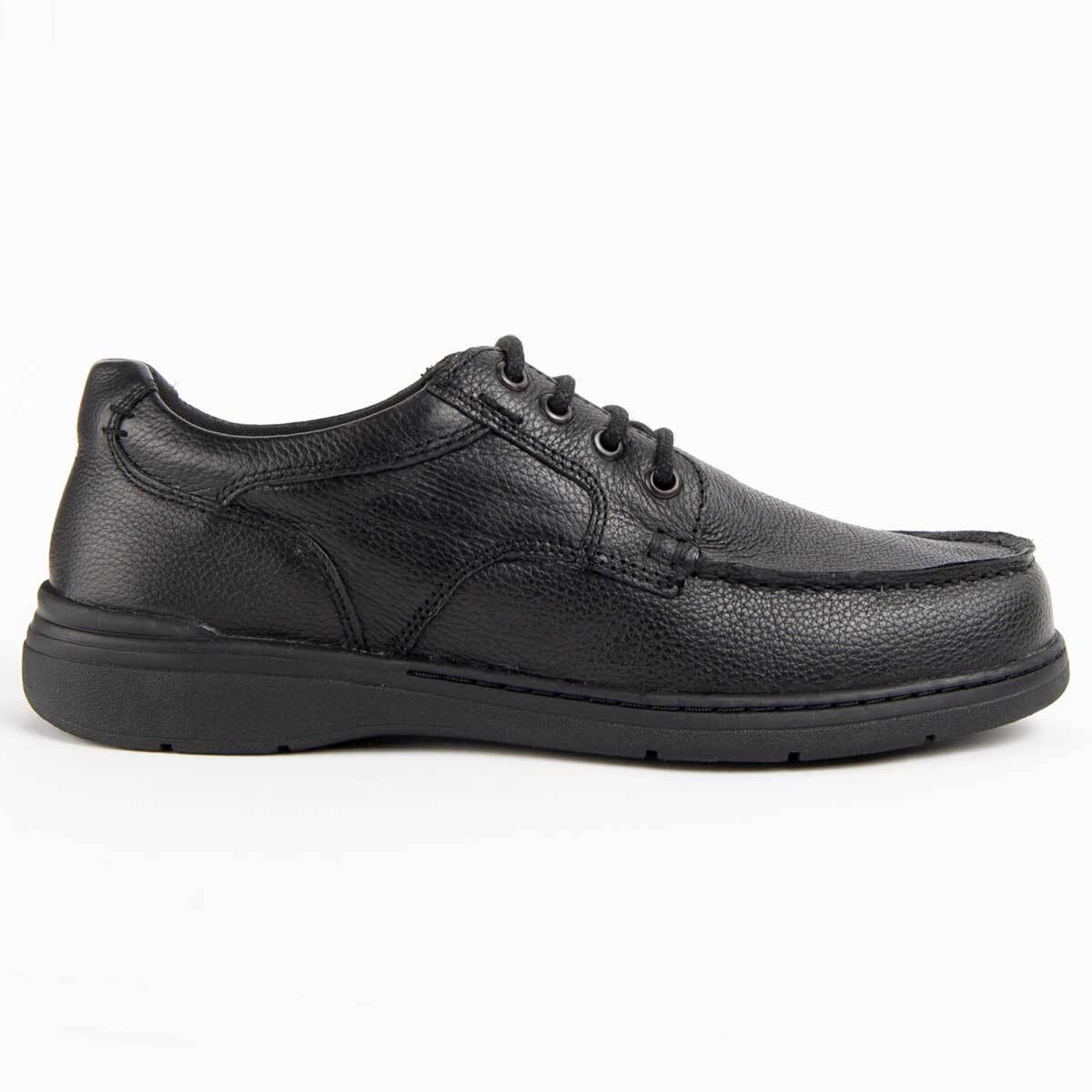 Zapato Oxford De Piel - Negro