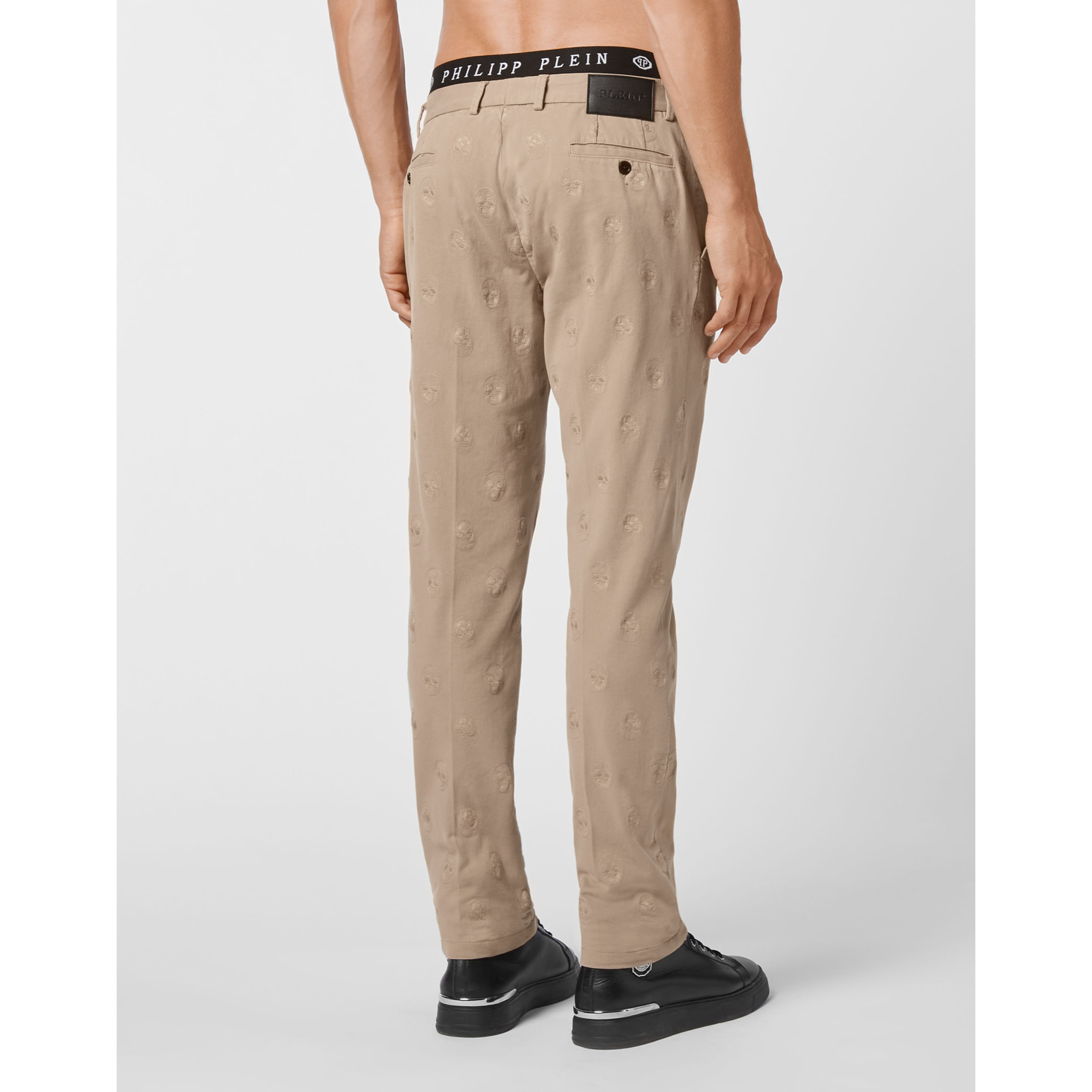 PHILIPP PLEIN Trousers SKULL