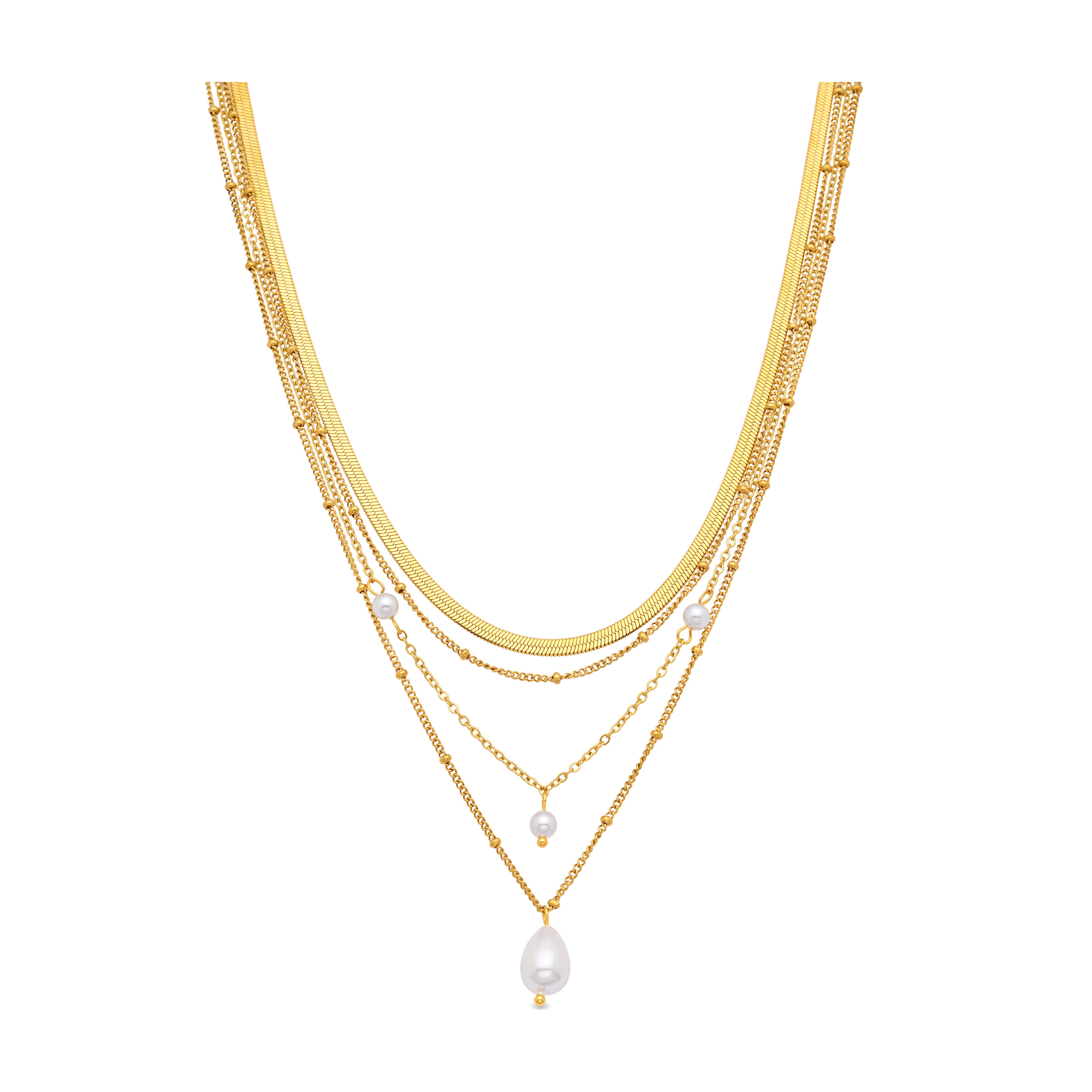 Collar Mife acabado oro amarillo 18k