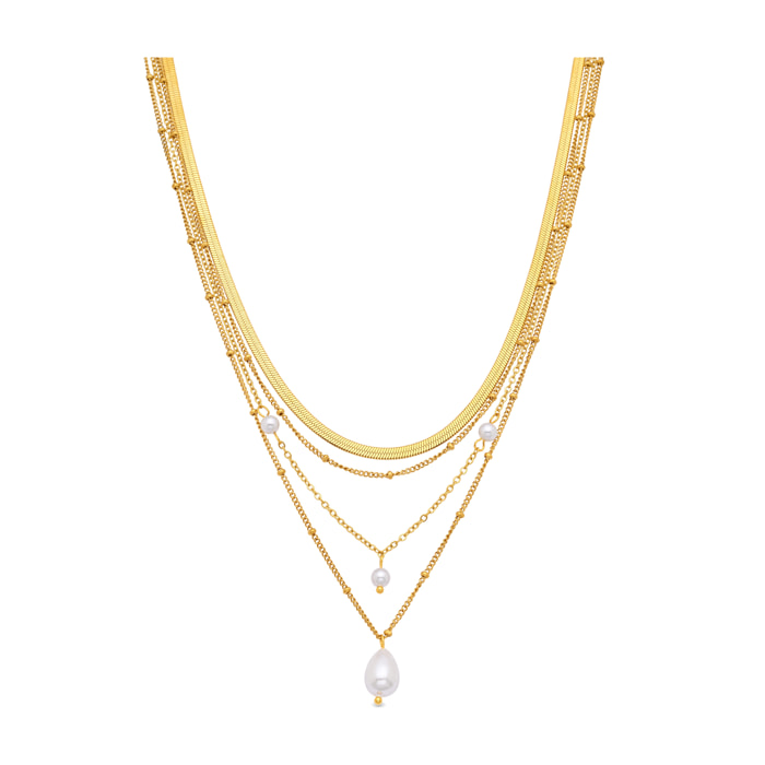 Collar Mife acabado oro amarillo 18k