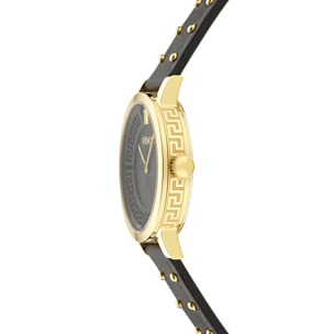 Versace Reloj Analógico De Cuarzo Greca Fortuna (Wc-0A)