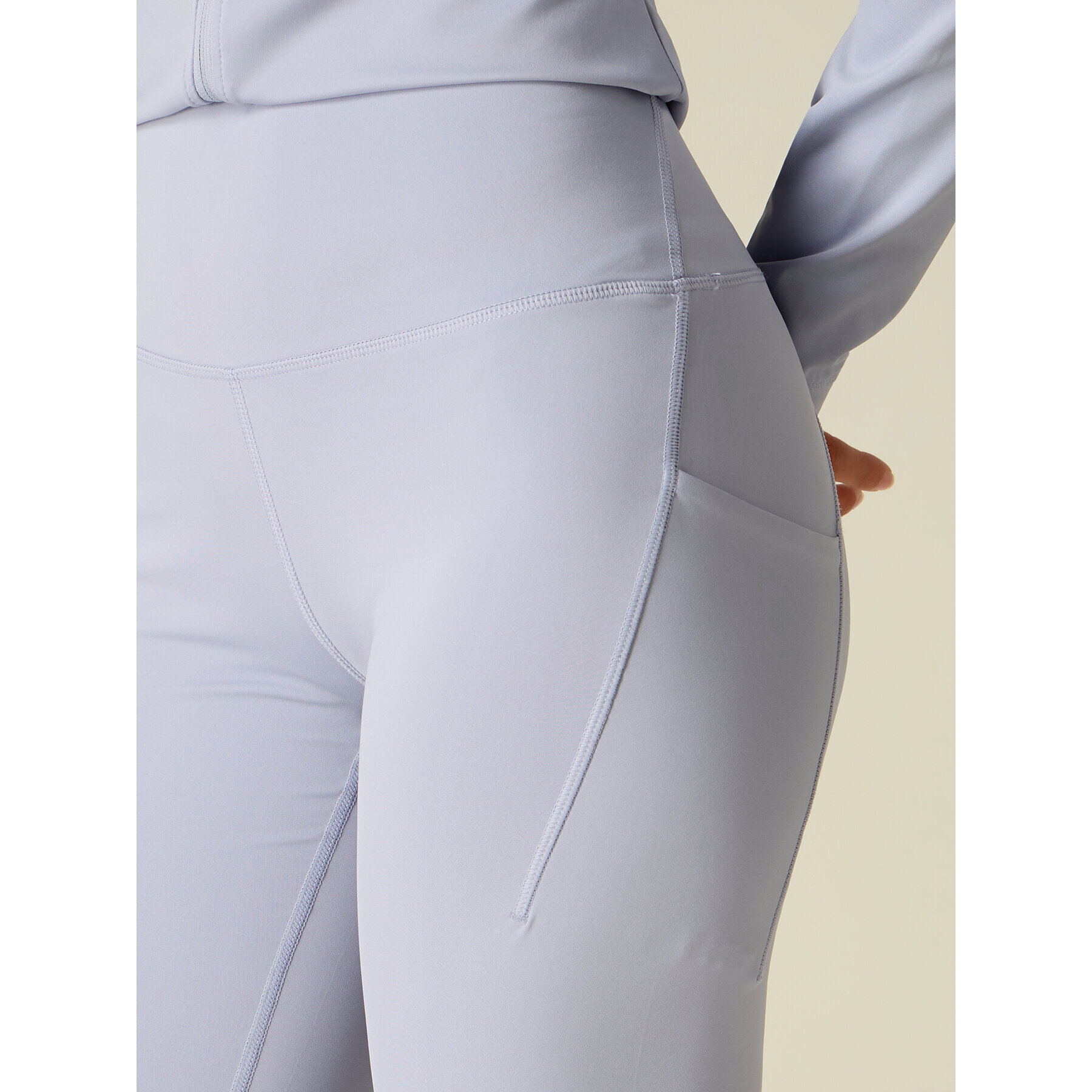 Oltre - Leggings sportivi in tessuto tecnico - Azzurro
