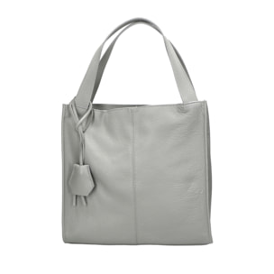 Borsa a spalla  da donna In Vera pelle Made in Italy 34x32x11 cm