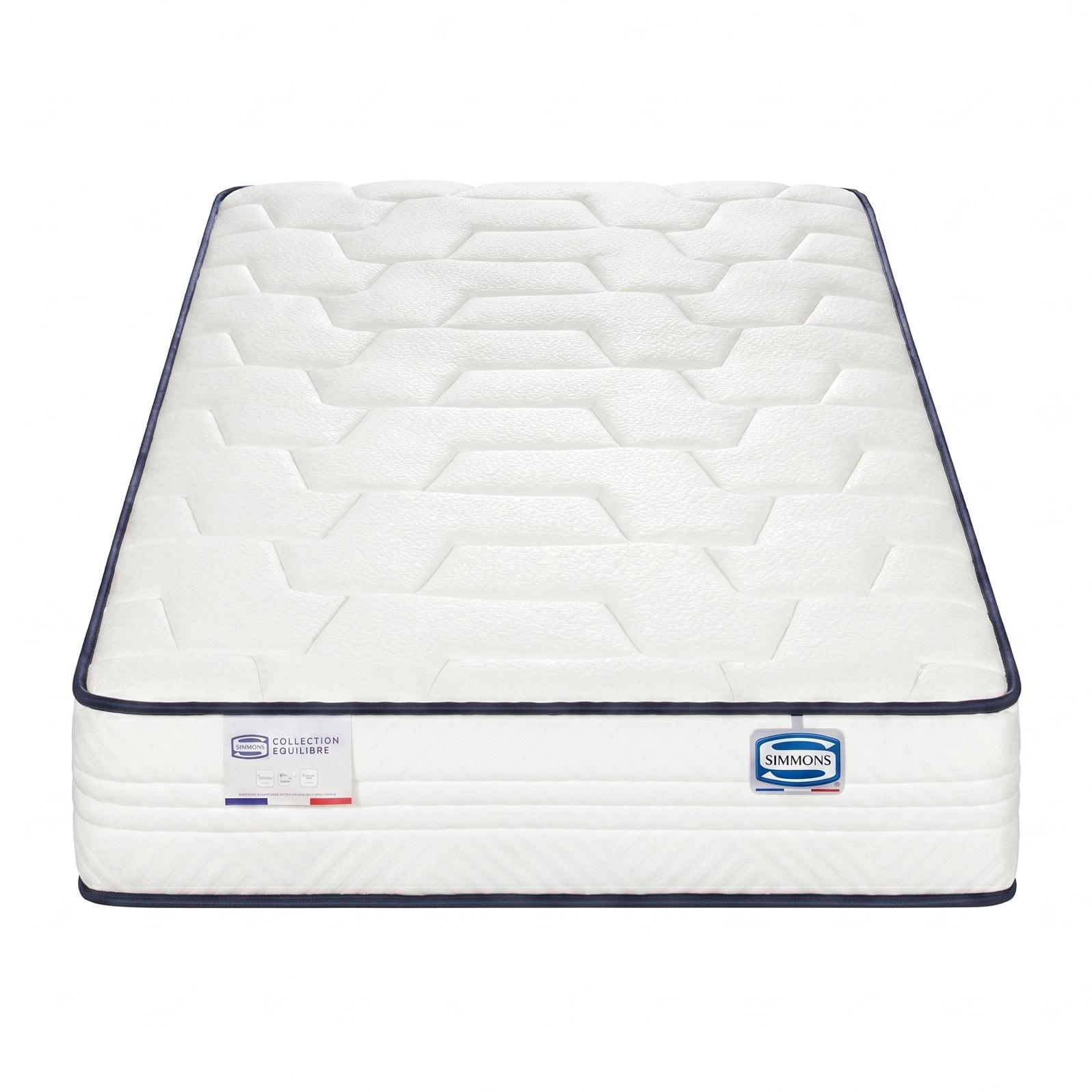 Matelas L'INTEMPOREL , ressorts ensachés, extra ferme, H24