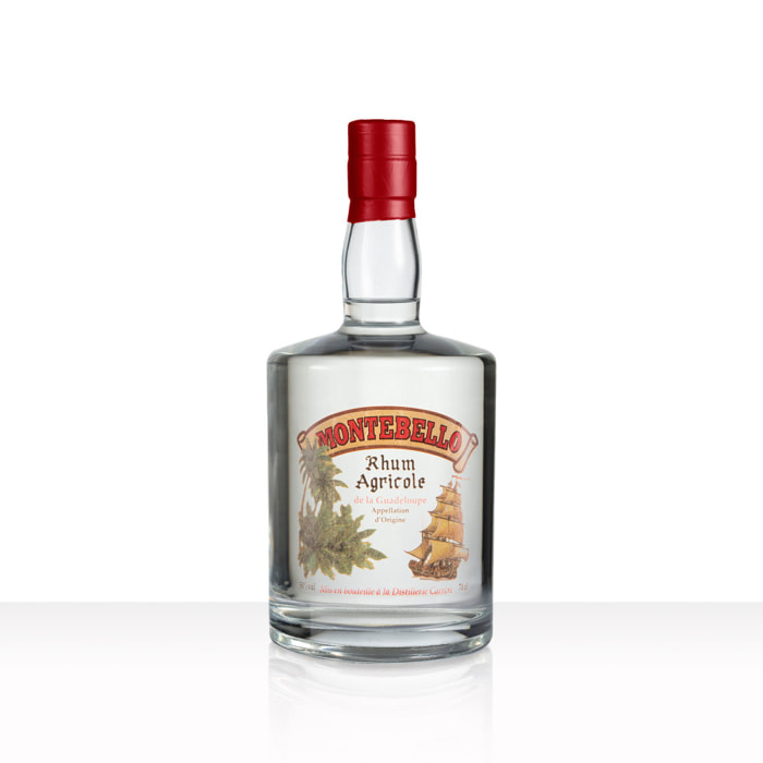 Rhum Blanc Agricole Winch Edition Montebello - Guadeloupe| 50% vol | 70cl