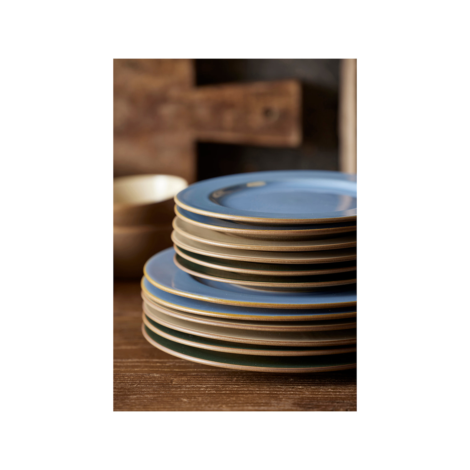 Assiette plate Wood