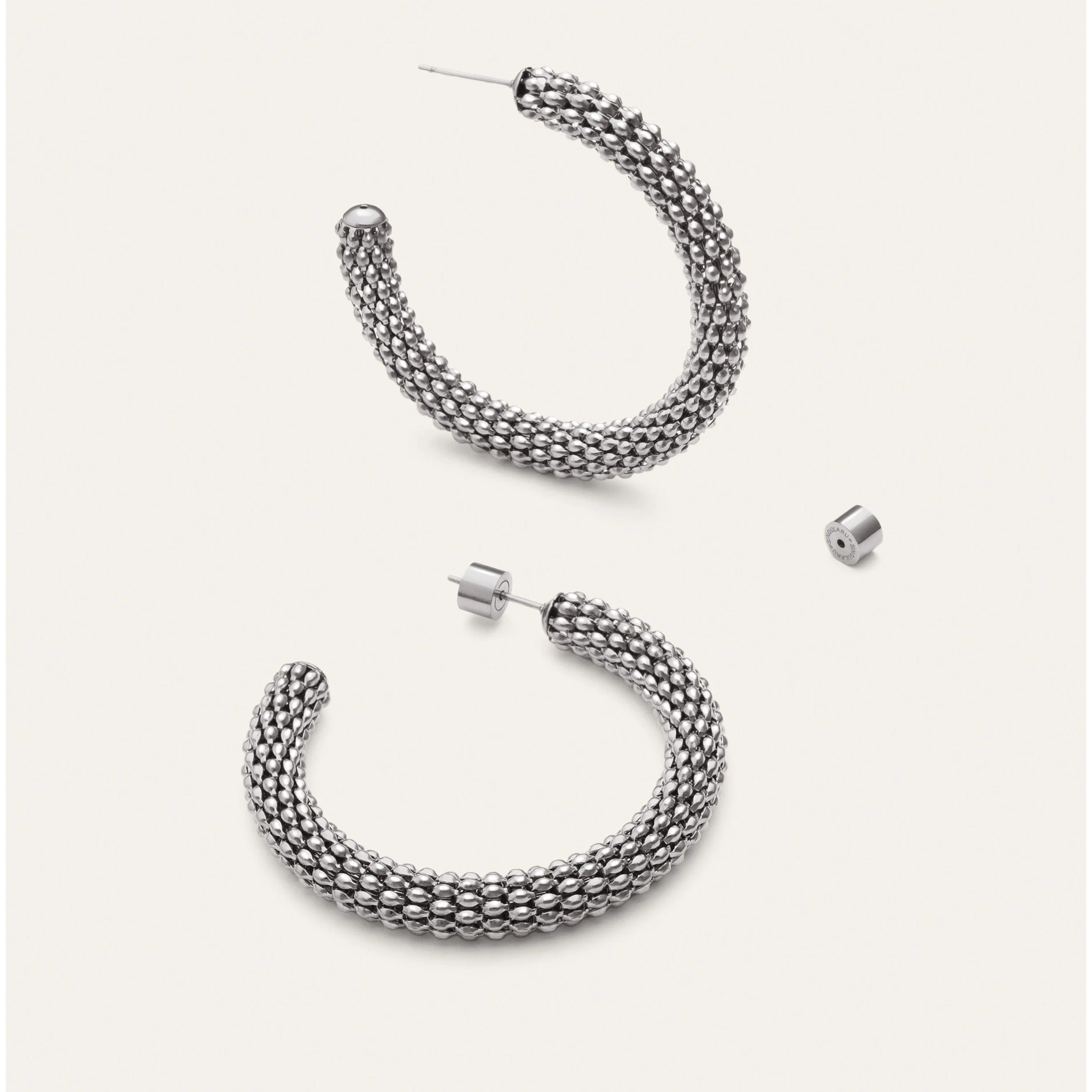 Orecchini Disco Acier