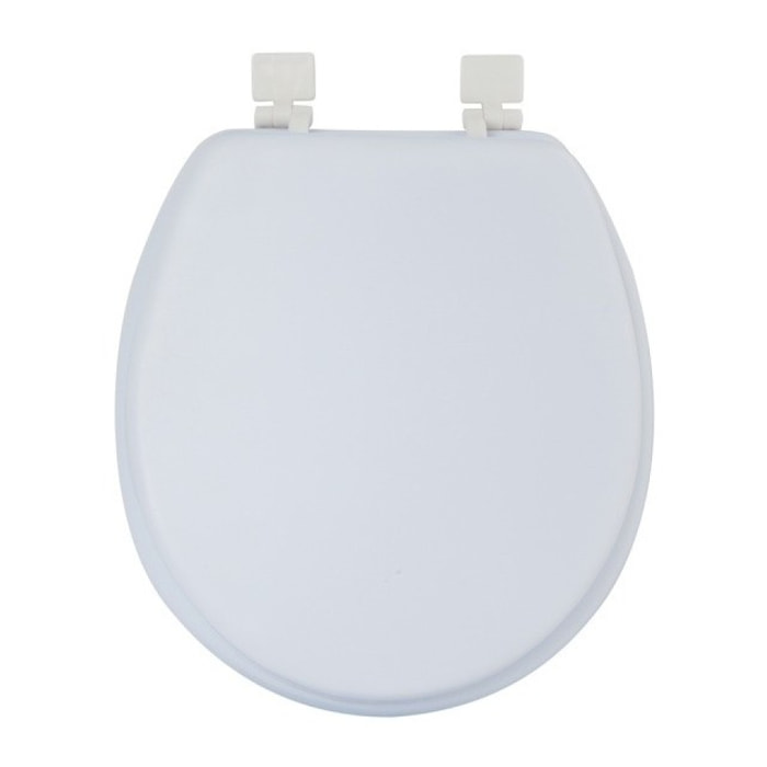 Abattant wc Moelleux Blanc - Charnières PS MSV
