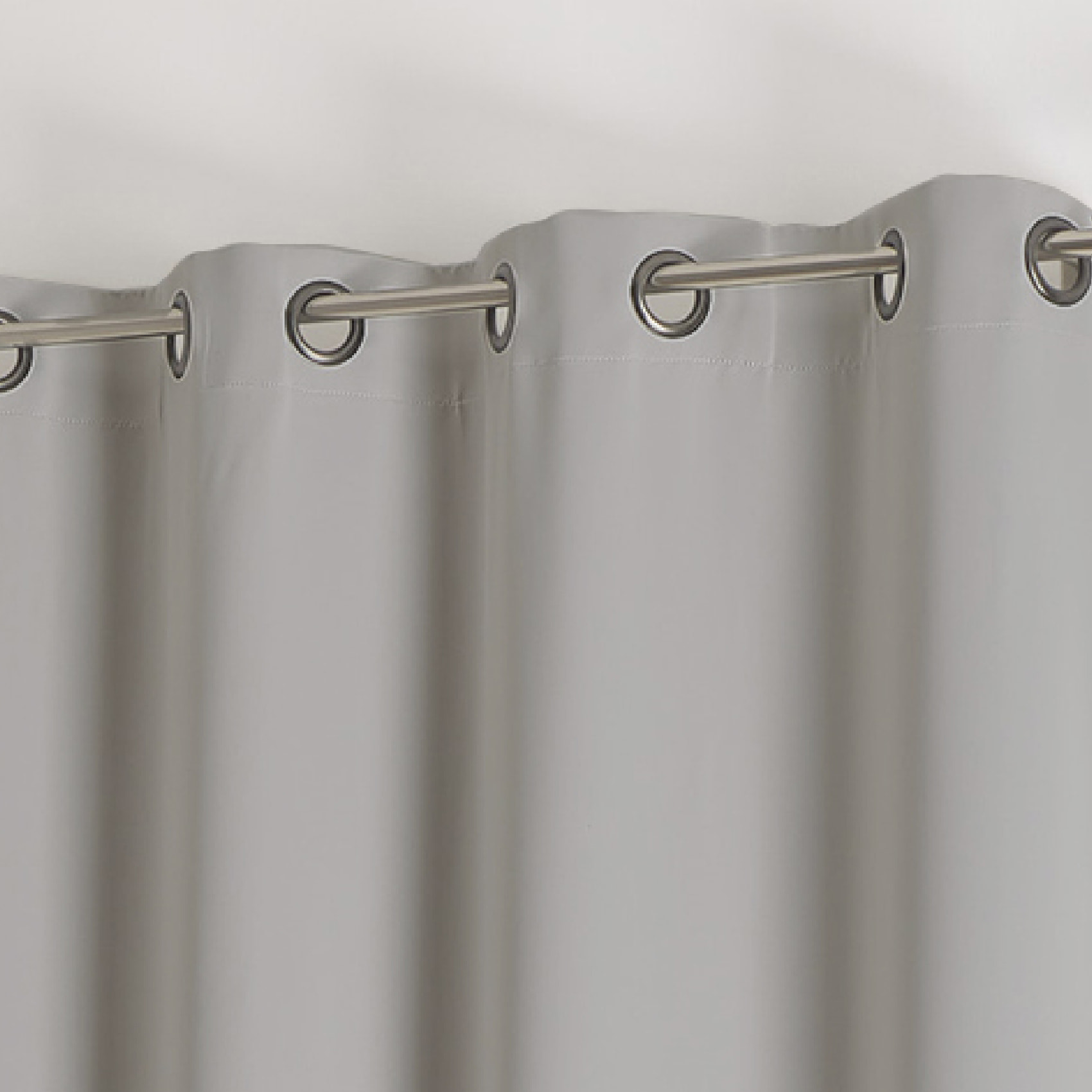 Rideau occultant ignifugé non feu M1 - Gris Perle