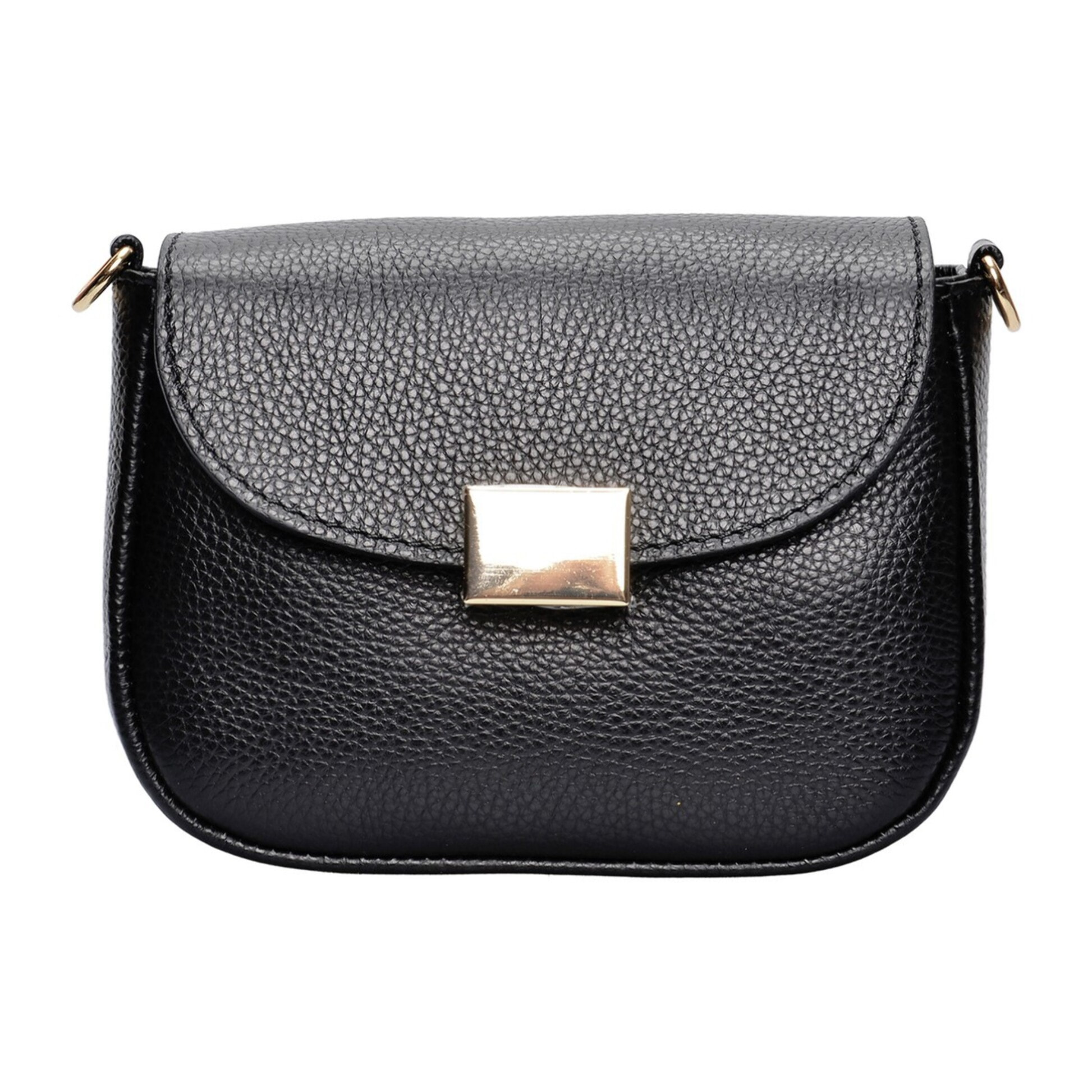 Borsa a spalla Anna Luchini Nero