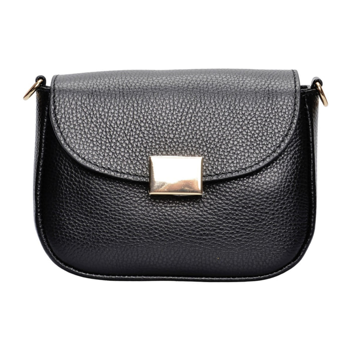 Borsa a spalla Anna Luchini Nero