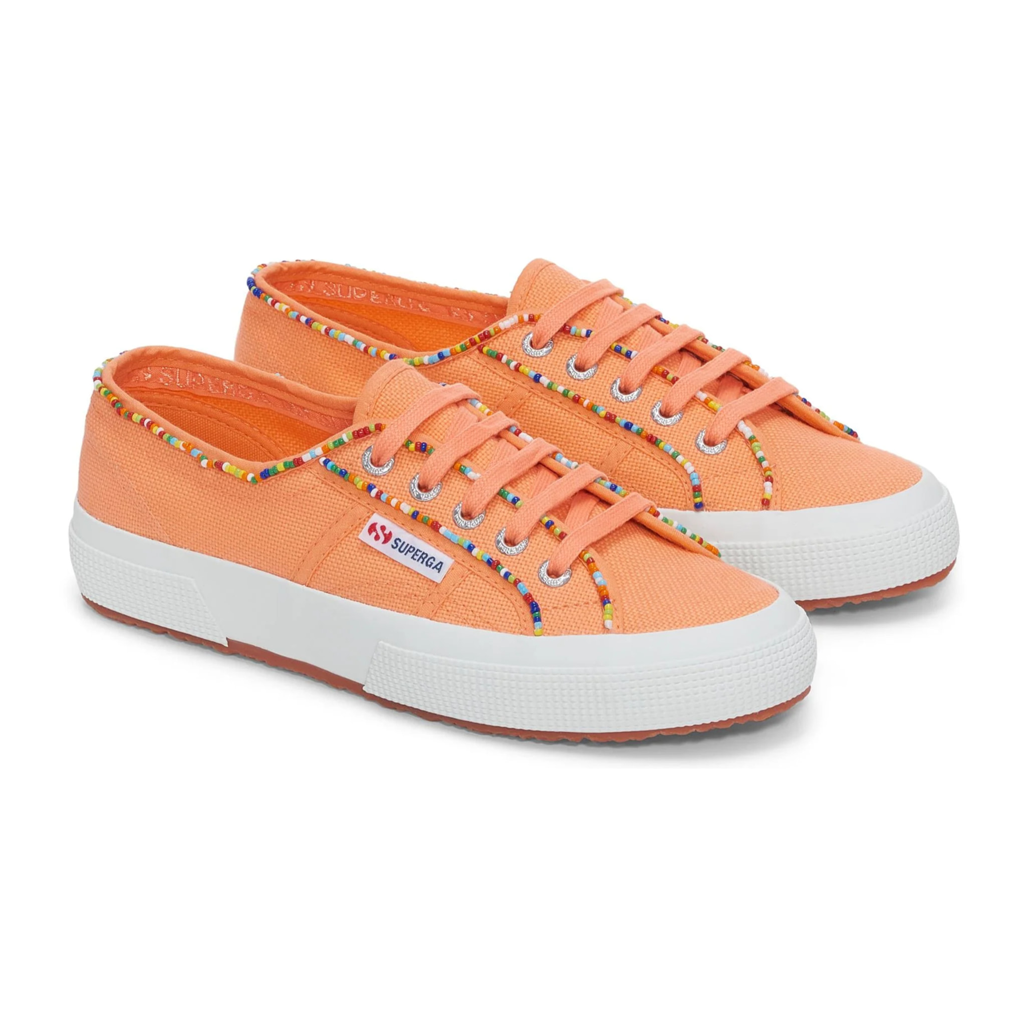 Le Superga Donna Arancione 2750 Multicolor Beads