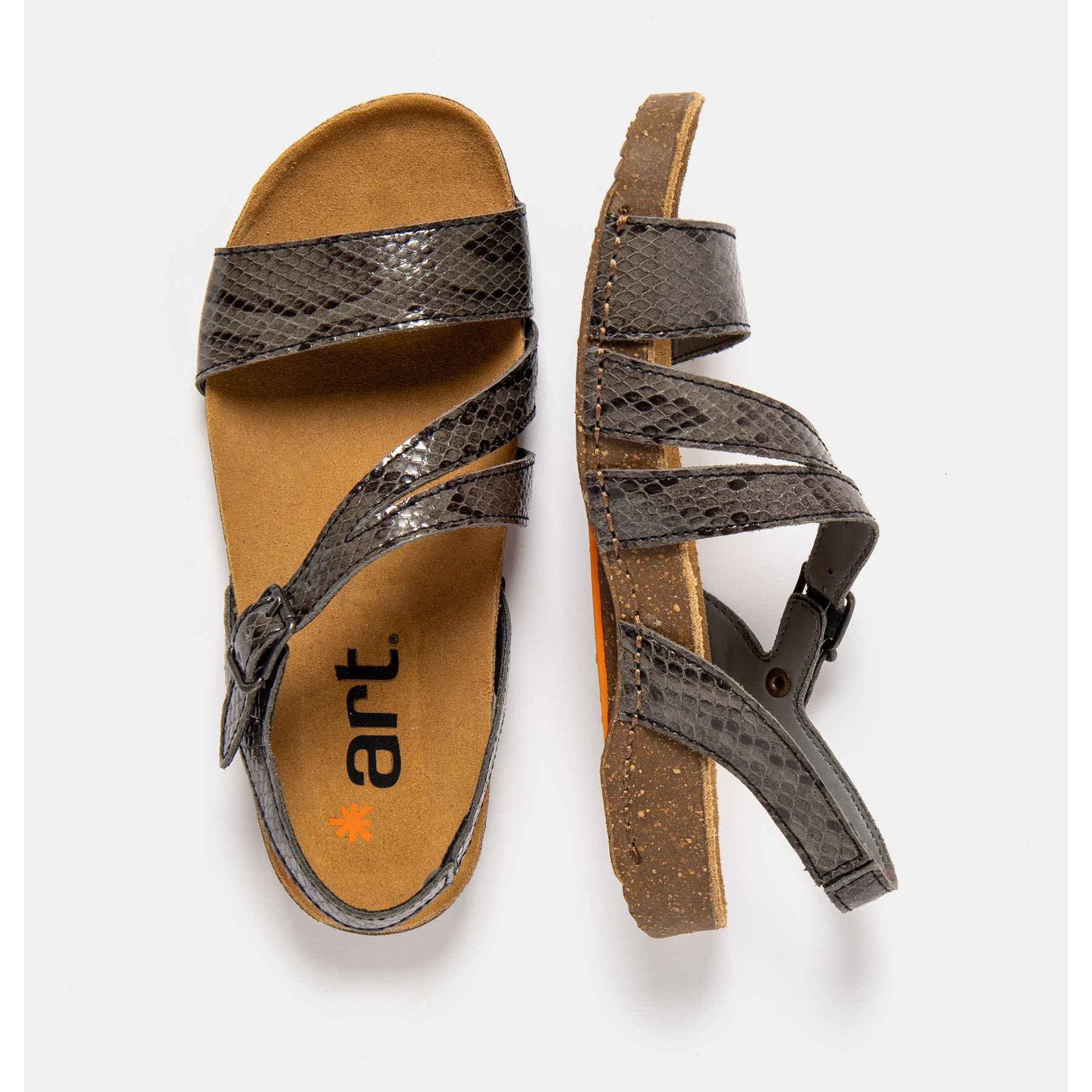 Sandalias 1045S SNAKE GREY/ I BREATHE color Grey