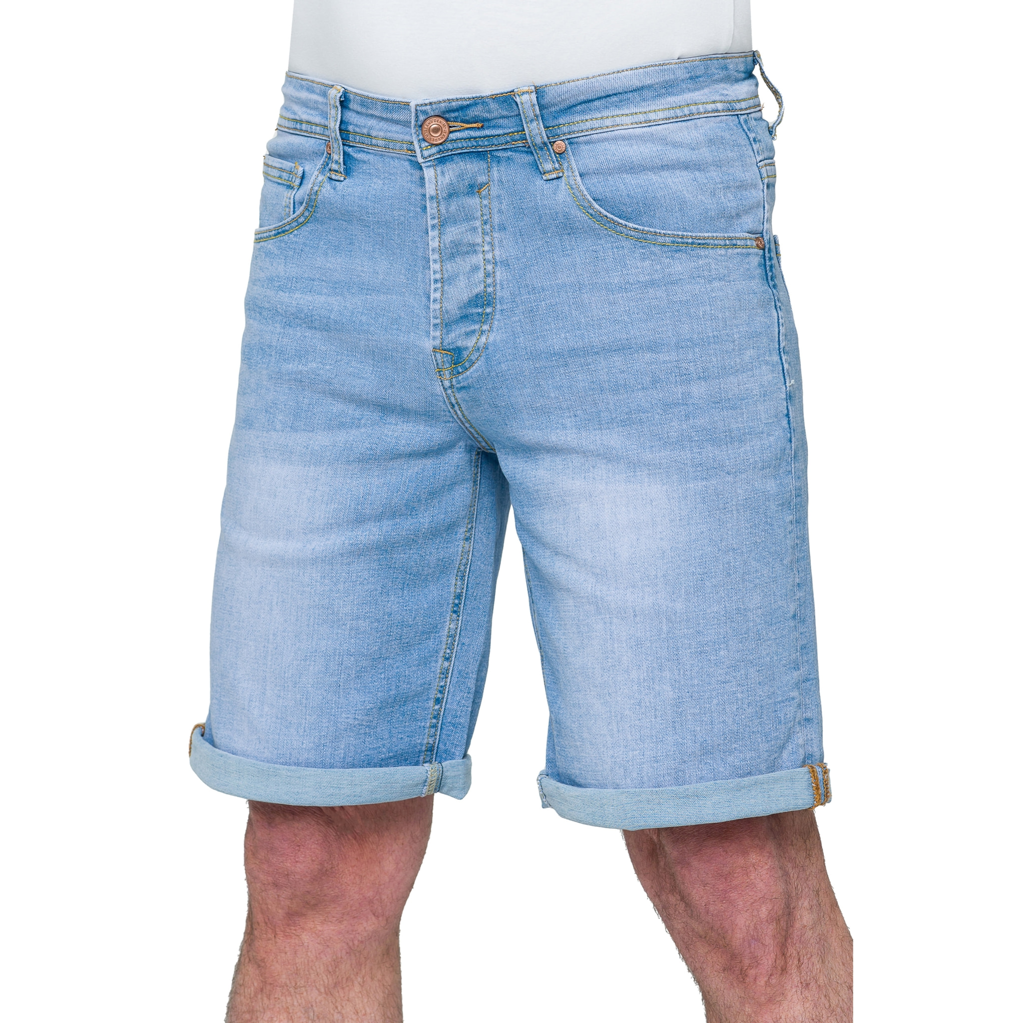 Bermudas denim Hot Buttered Wahkan Azul