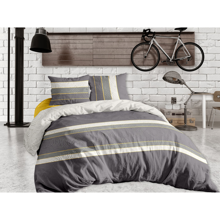 Parure Bloom - 100% Coton 57 fils - Certifié Oeko-tex