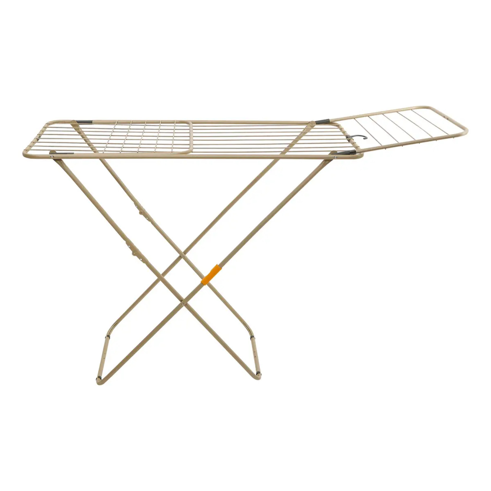 Étendoir à linge Sahana pont L.176cm pliable beige