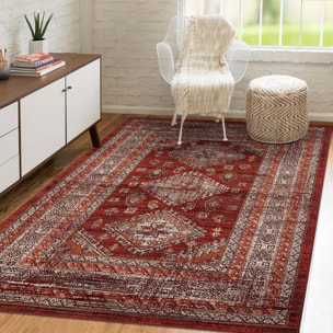 Tapis oriental tissé motif ethnique HEJE