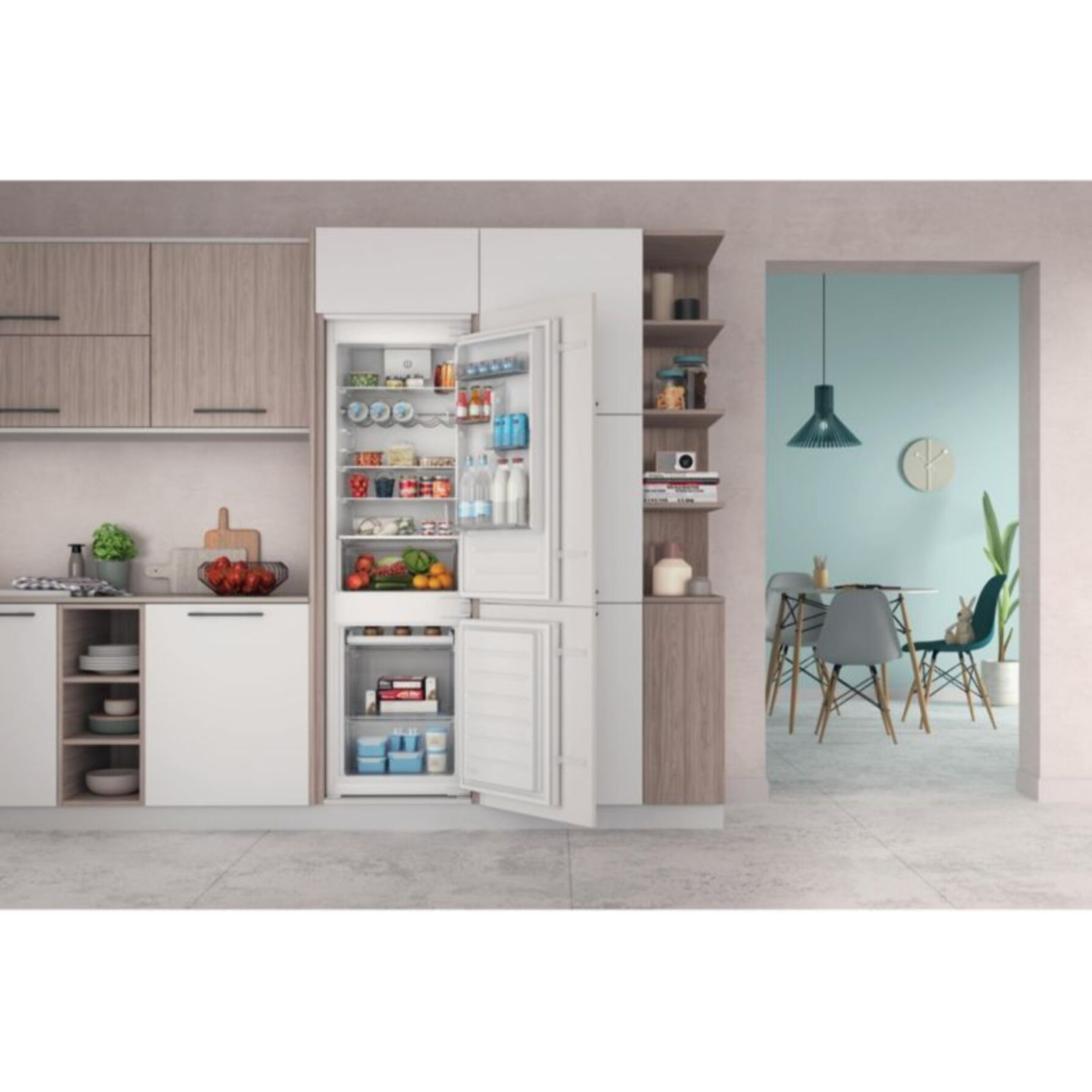 Réfrigérateur combiné encastrable INDESIT INCO18DC03