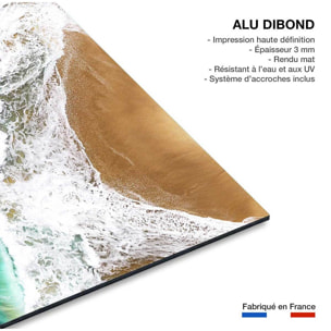 Tableau mer et plage magie de l'ocean  Tableau alu Dibond