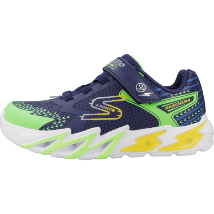 Zapatillas Niño de la marca SKECHERS  modelo S LIGHTS: FLEX-GLOW BOLT Blue