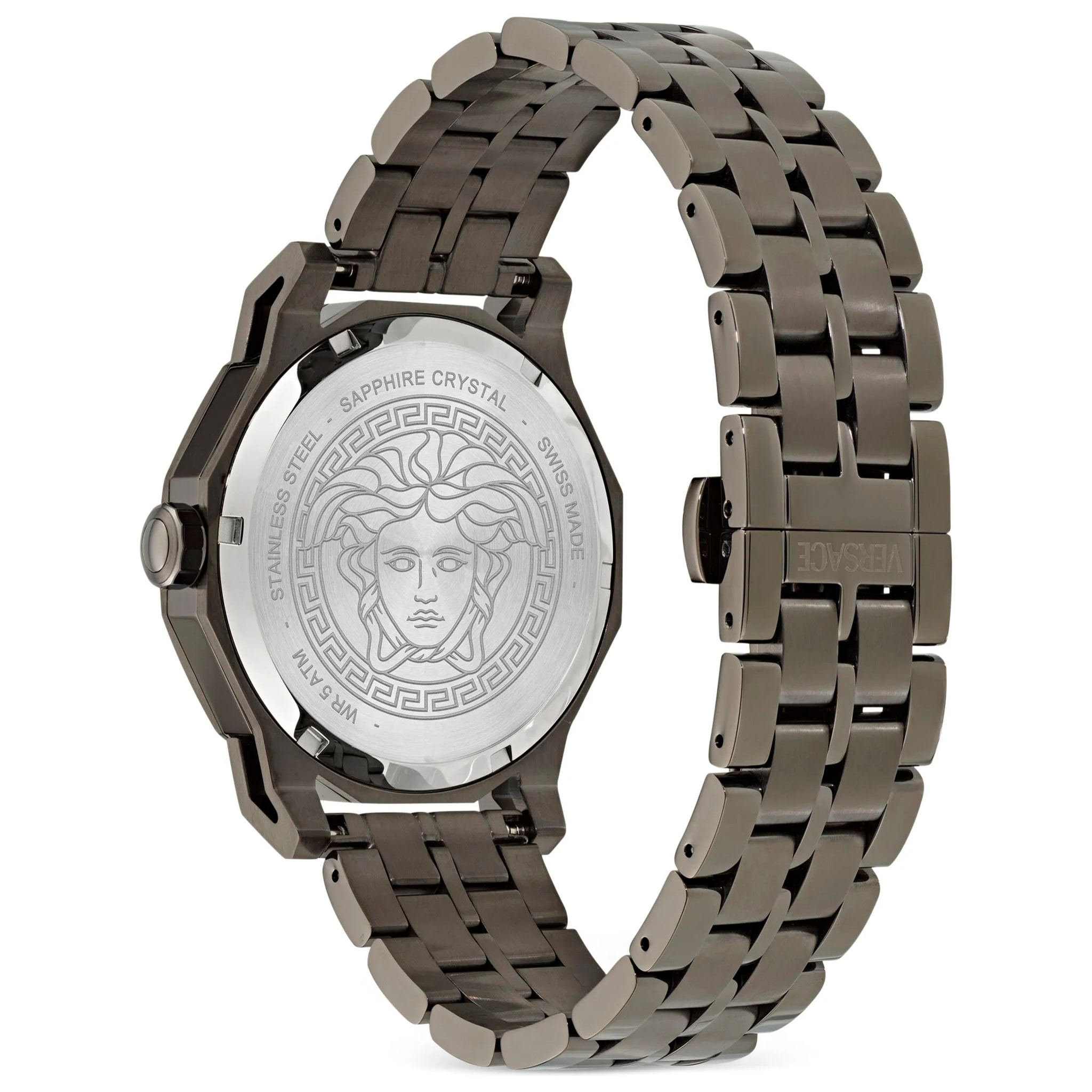 Reloj Versace VE9I00524 Hombre Analogico Cuarzo con Correa de Acero inoxidable
