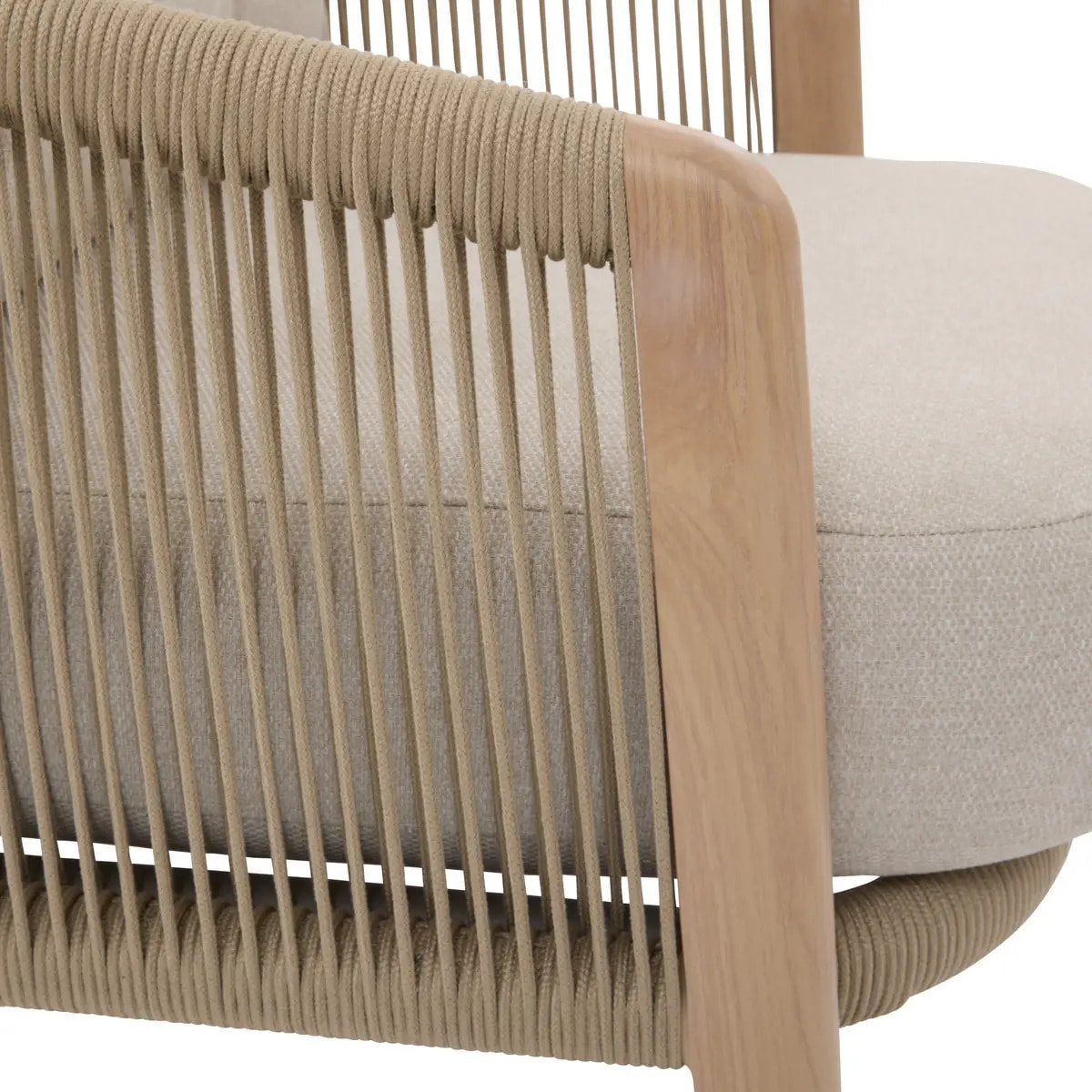 Fauteuil de salon de jardin Nelora beige