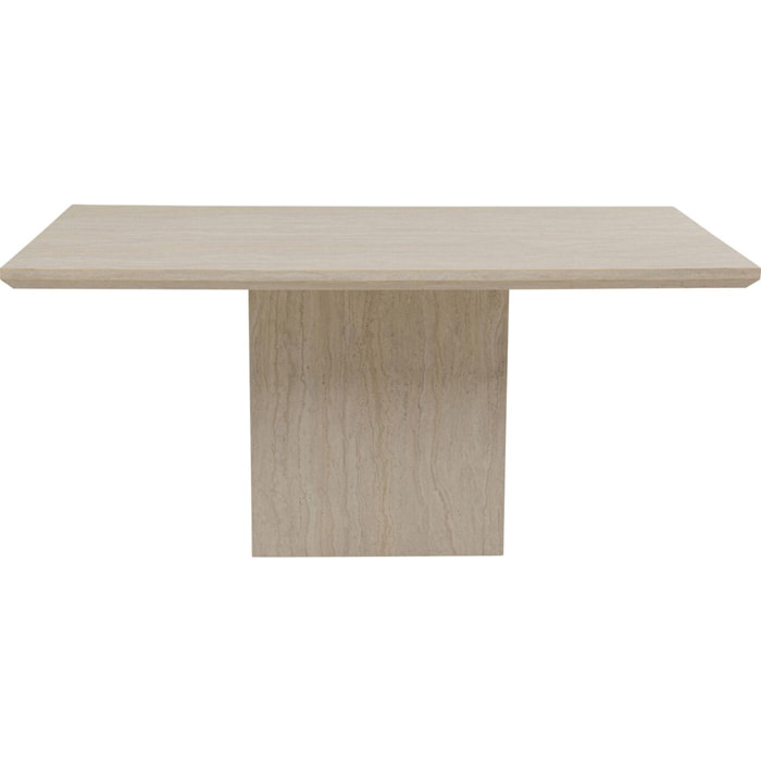 Table Travertino 160x90cm Kare Design
