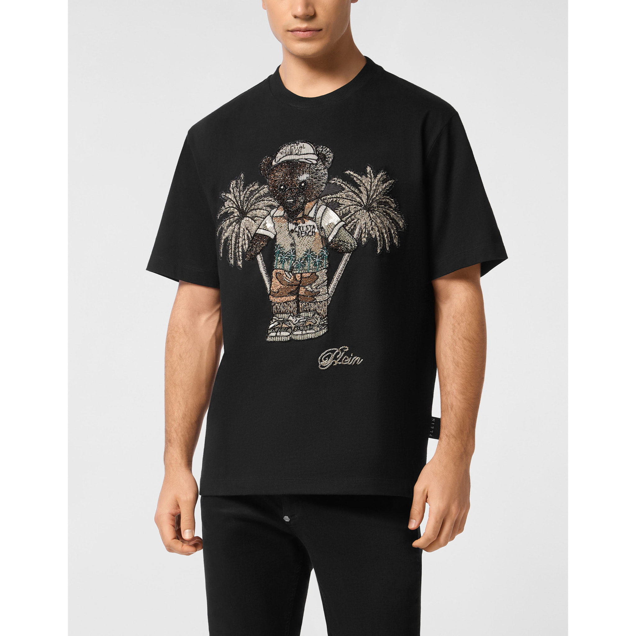 PHILIPP PLEIN T-shirt girocollo a maniche corte TEDDY