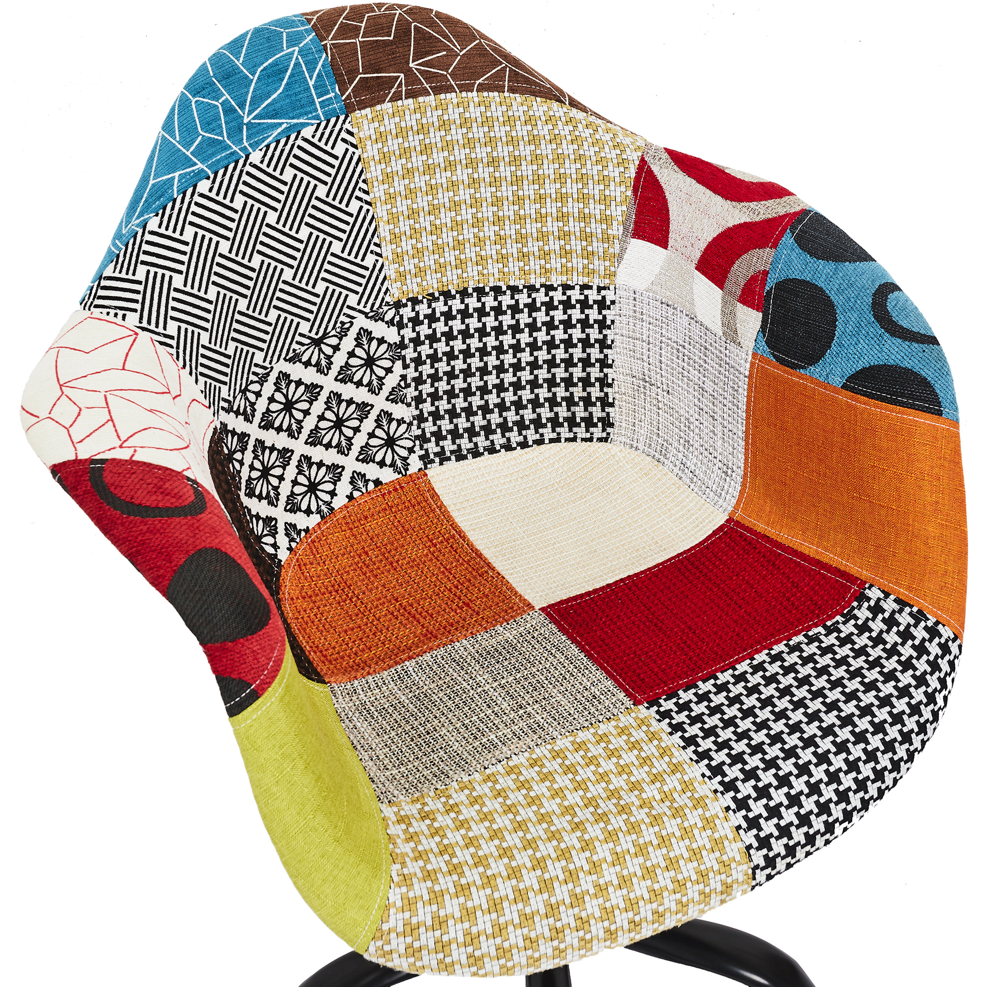 Fauteuil De Bureau Patchwork - Lot De 2
